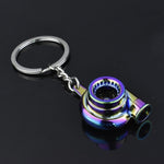 Titanium Turbo Key Chain