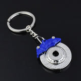 Blue Rotor Keychain