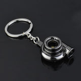 Black Turbo Key Chain