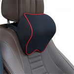 Black w/Red Stitching Neck Cushion