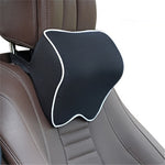 Black w/White Stitching Neck Cushion