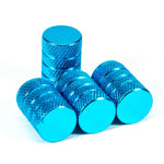 Light Blue Valve Stem Caps